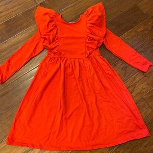 shein girls red valentine’s day dress 11-12y